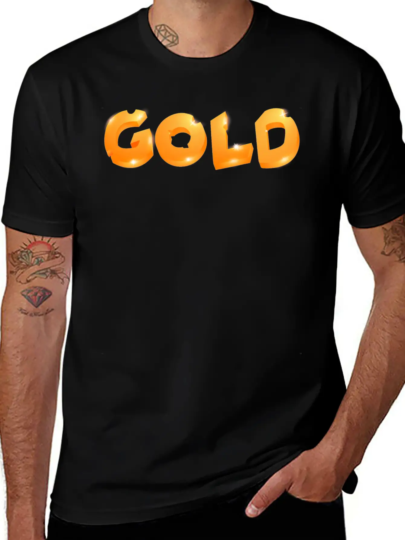 Gold Star Relaxed Everyday Tee – Lightweight And Durable Cotton
