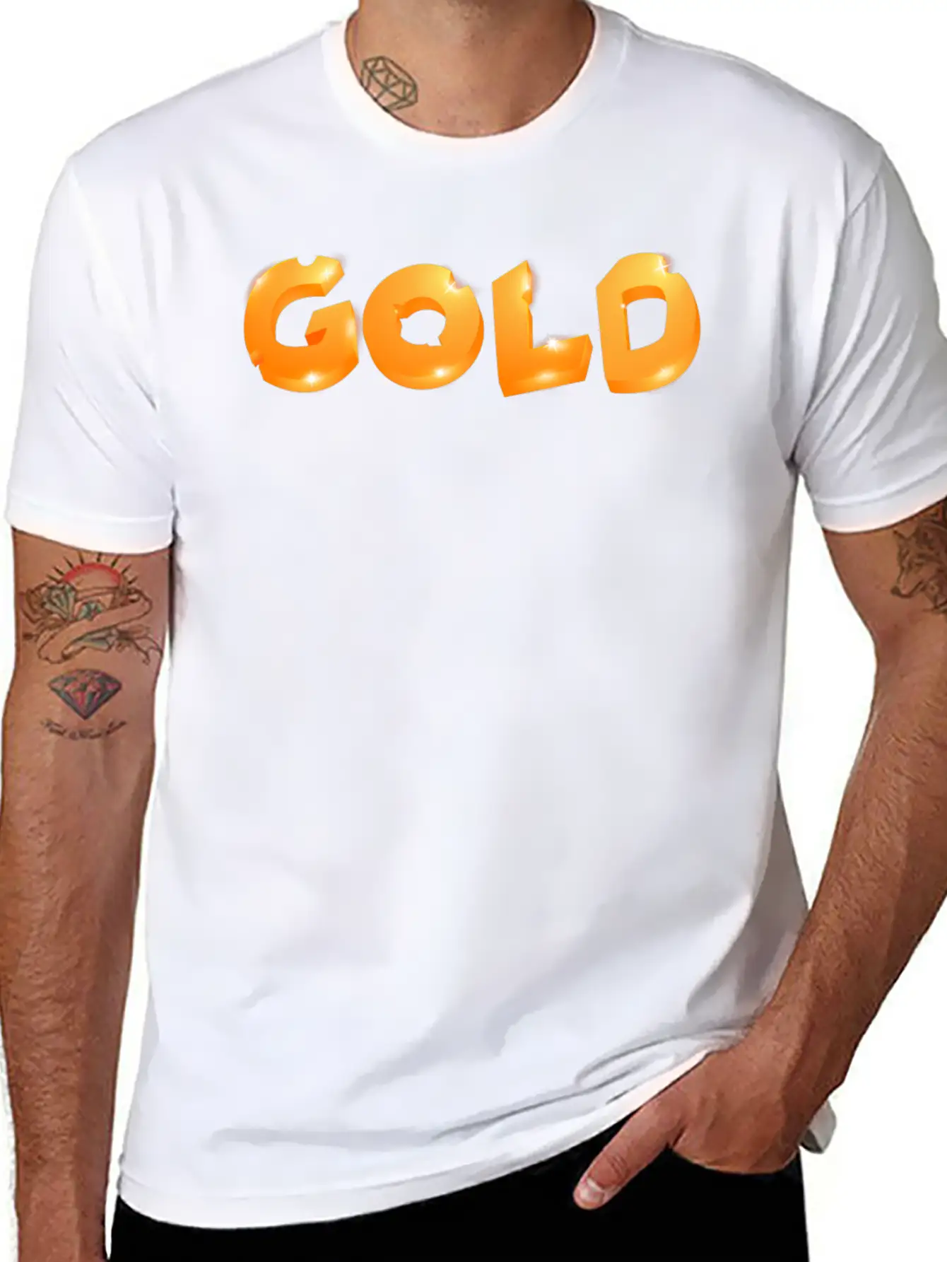 Gold Star Relaxed Everyday Tee – Lightweight And Durable Cotton