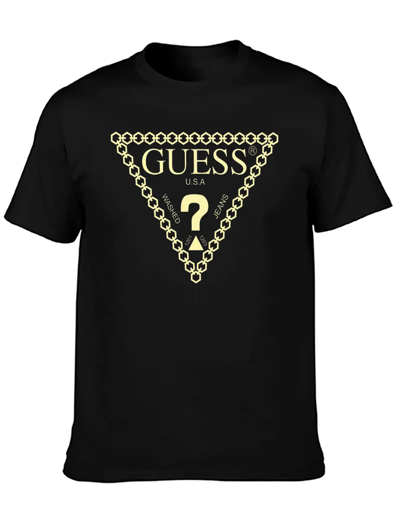 Gold-tone Hooded Sweatshirt With GUESS Logo Timeless Short Sleeve Tee – Comfy And Minimalist Design