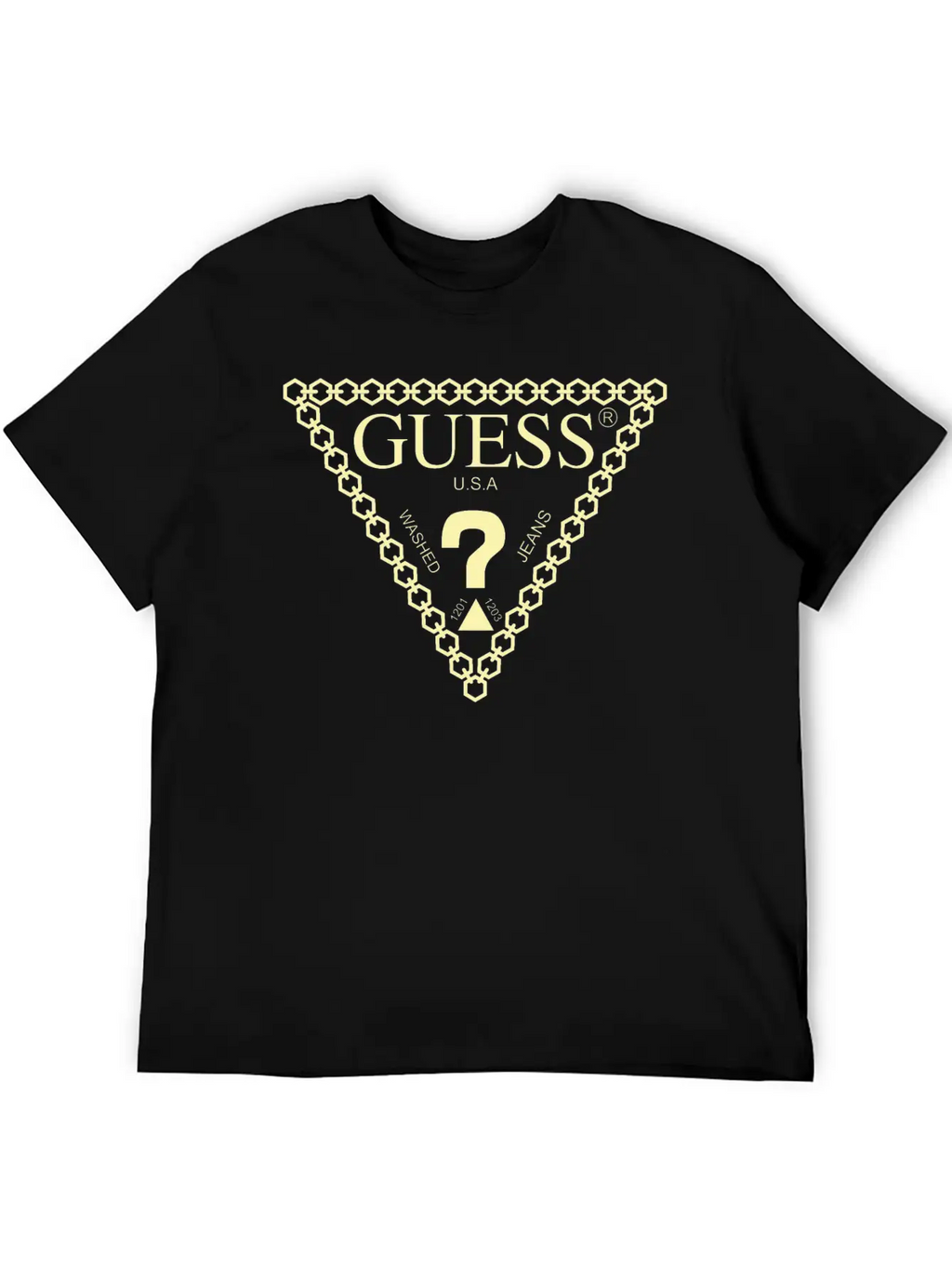 Gold-tone Hooded Sweatshirt With GUESS Logo Timeless Short Sleeve Tee – Comfy And Minimalist Design