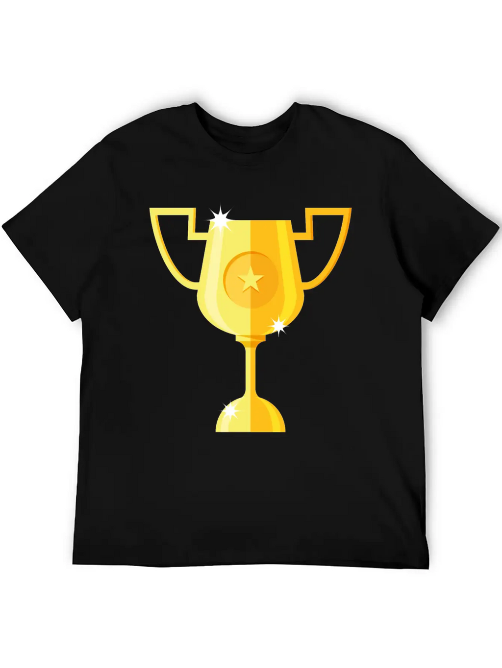Gold Trophy Stylish Everyday T-Shirt – Unisex Basic Cotton Tee
