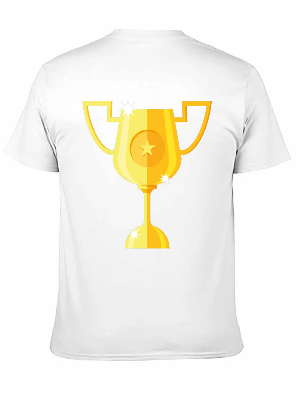 Gold Trophy Stylish Everyday T-Shirt – Unisex Basic Cotton Tee