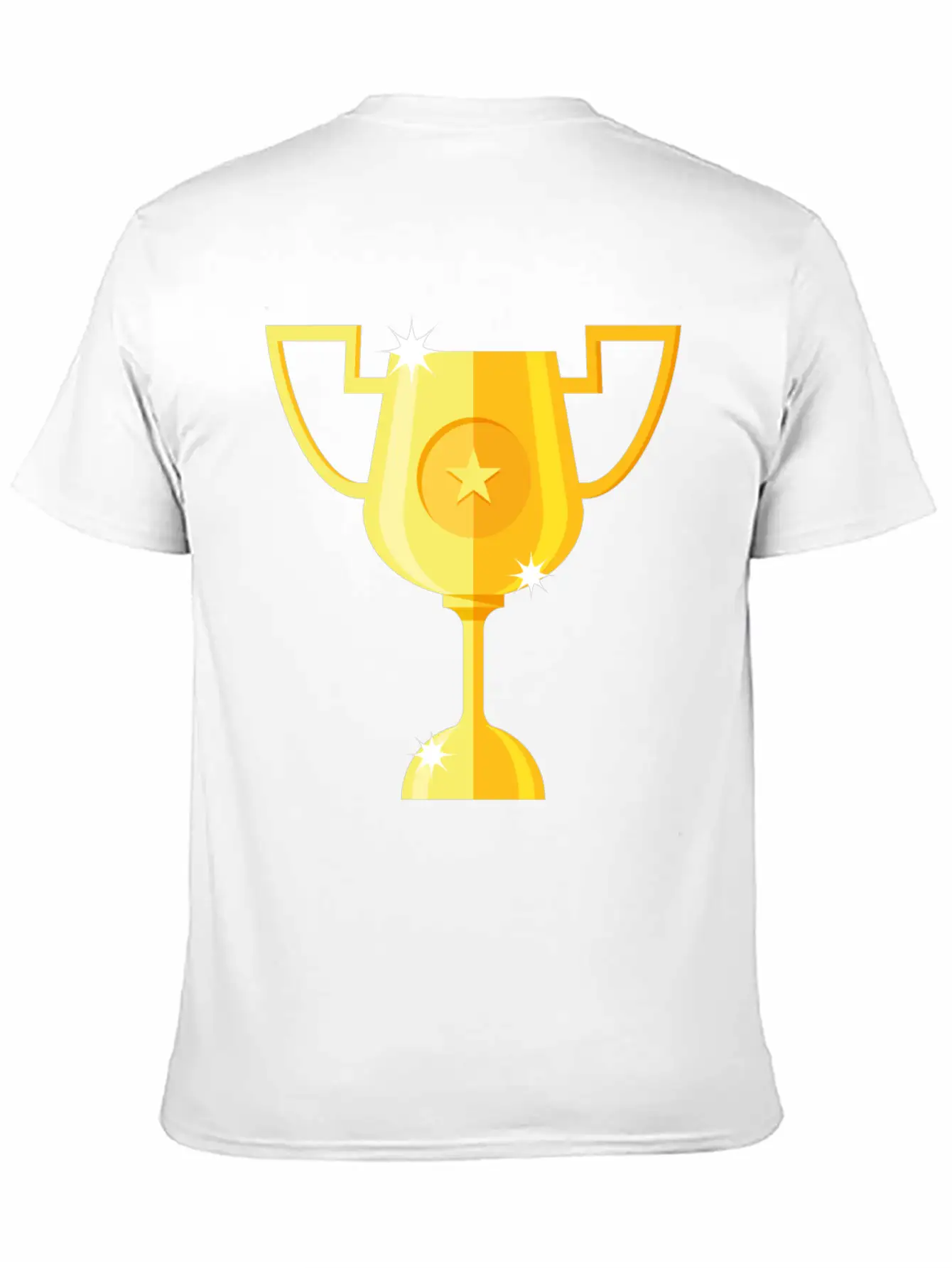 Gold Trophy Stylish Everyday T-Shirt – Unisex Basic Cotton Tee