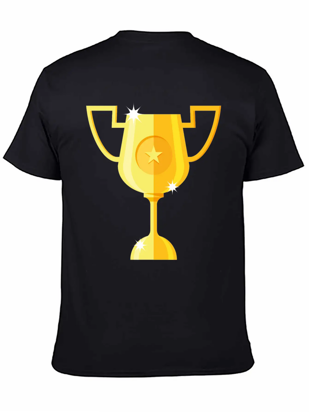 Gold Trophy Stylish Everyday T-Shirt – Unisex Basic Cotton Tee
