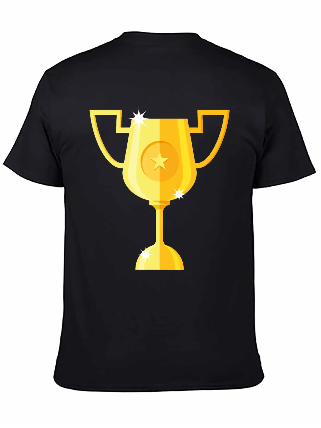 Gold Trophy Stylish Everyday T-Shirt – Unisex Basic Cotton Tee