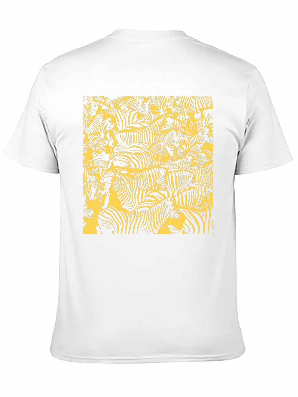 Gold Zebras Breathable Soft Cotton T-Shirt – Timeless Casual Look