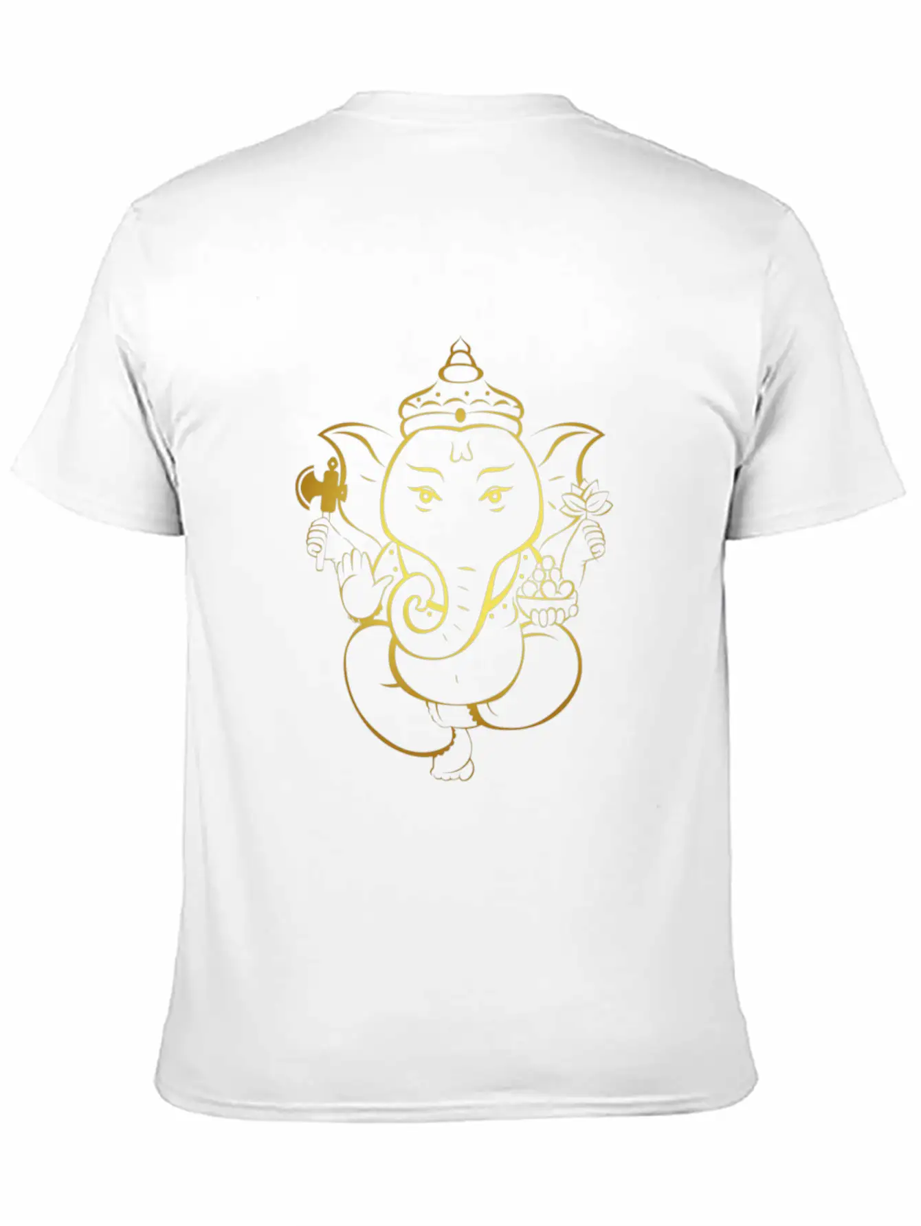 Golden Elephant Classic Cotton Tee – Unisex Comfort For Any Season
