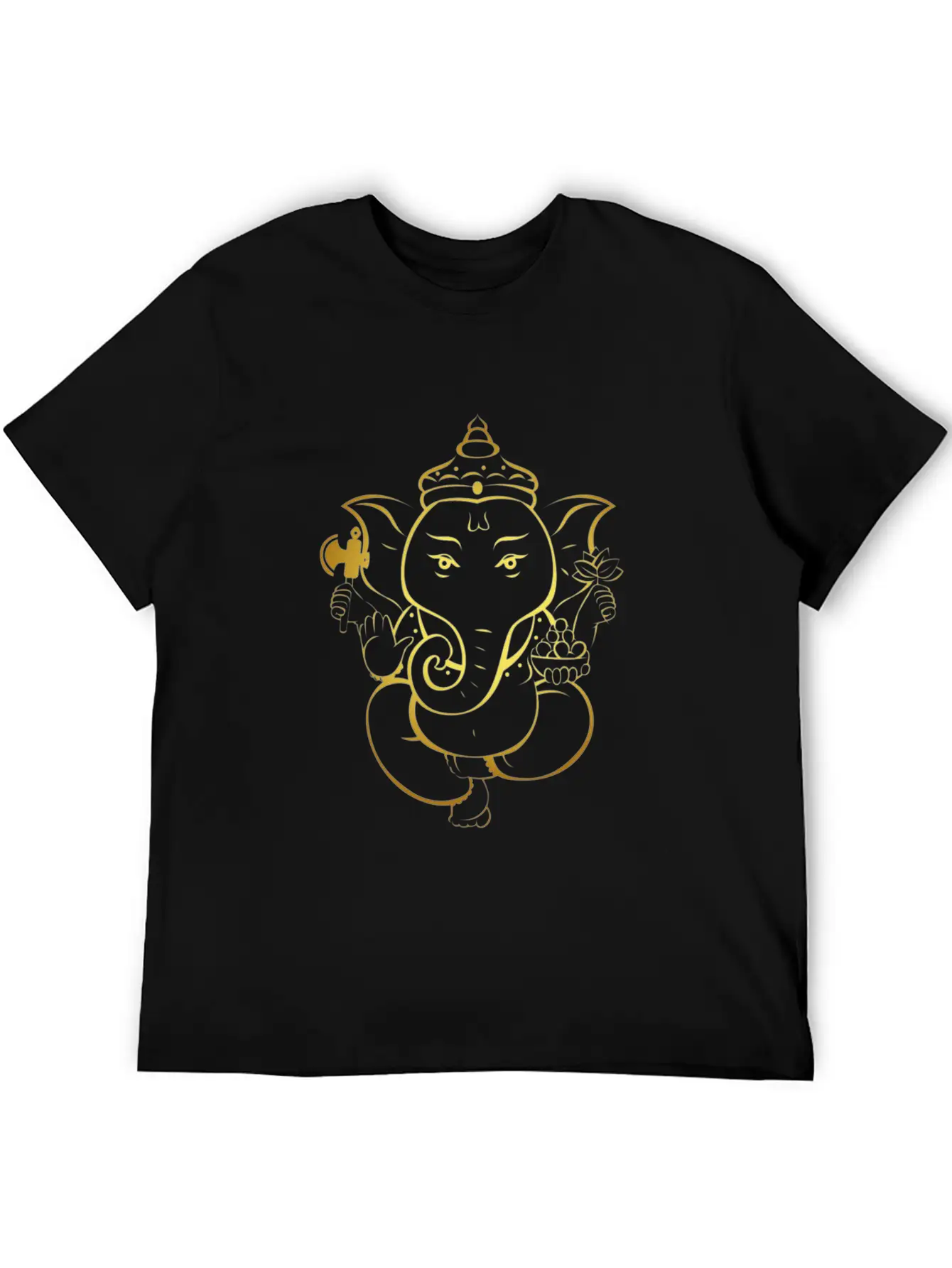 Golden Elephant Classic Cotton Tee – Unisex Comfort For Any Season