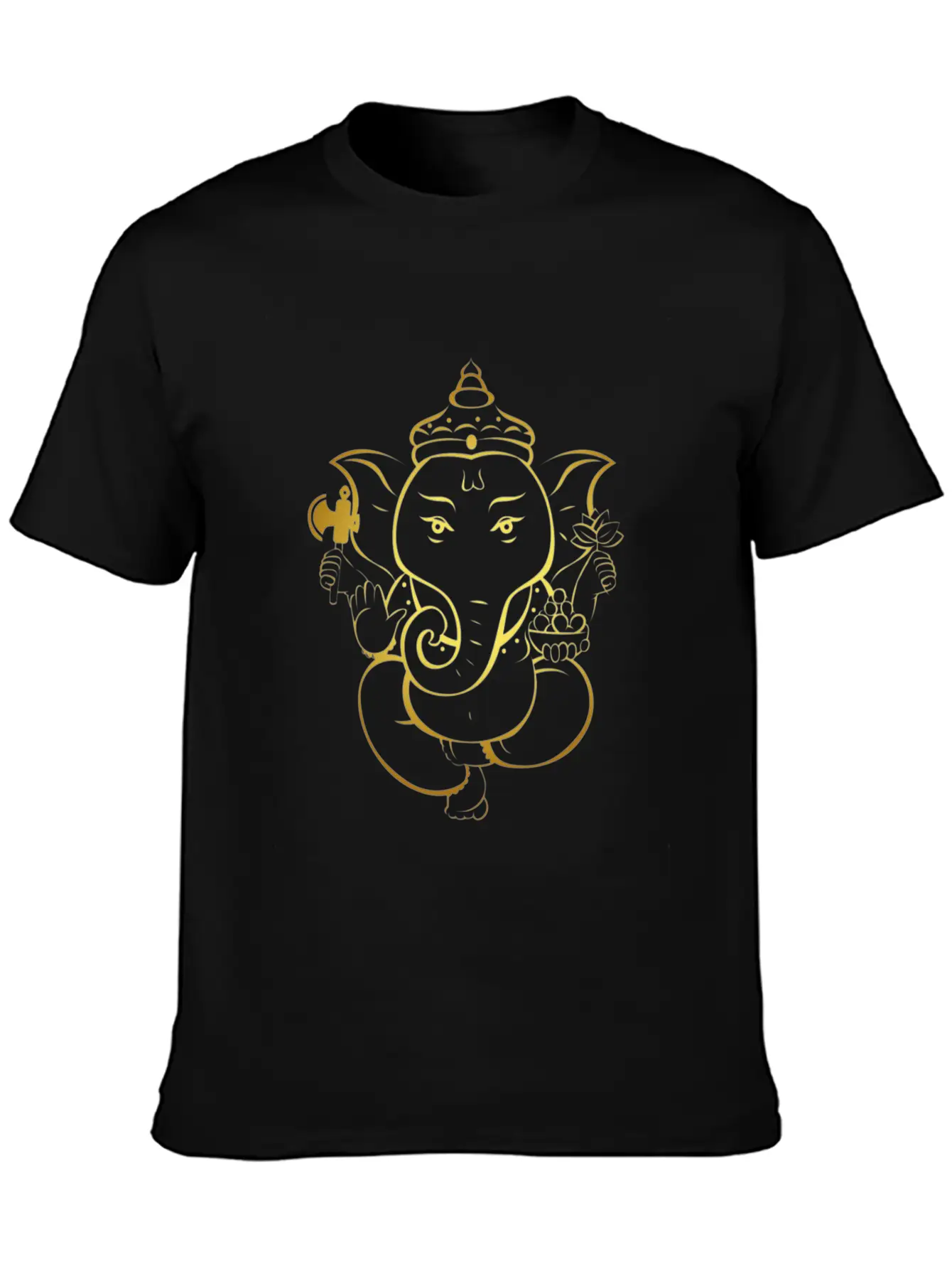 Golden Elephant Classic Cotton Tee – Unisex Comfort For Any Season