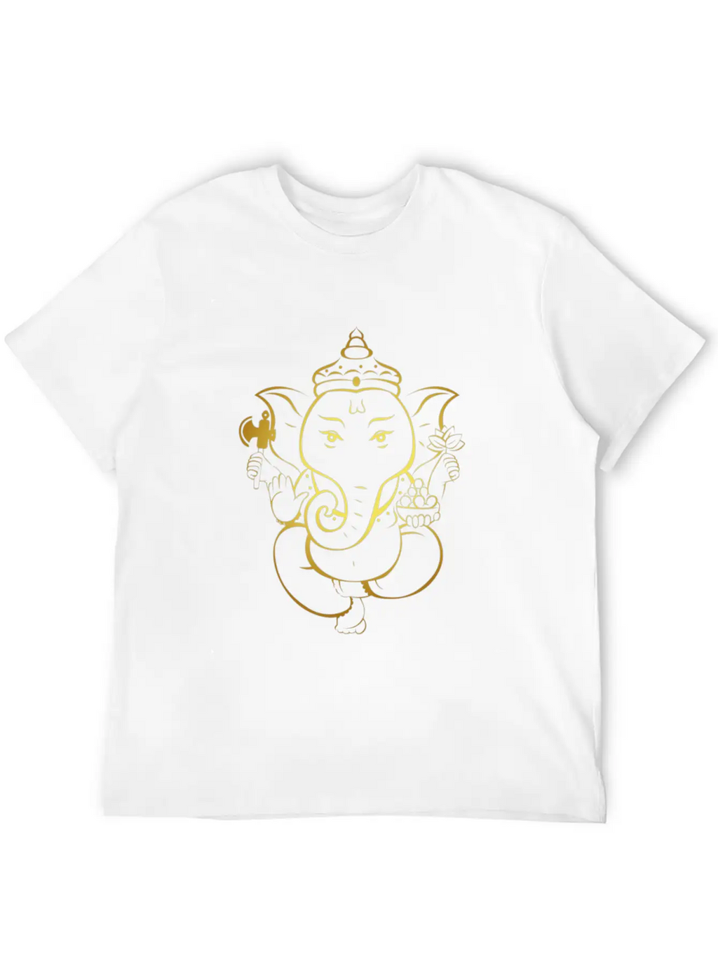 Golden Elephant Classic Cotton Tee – Unisex Comfort For Any Season