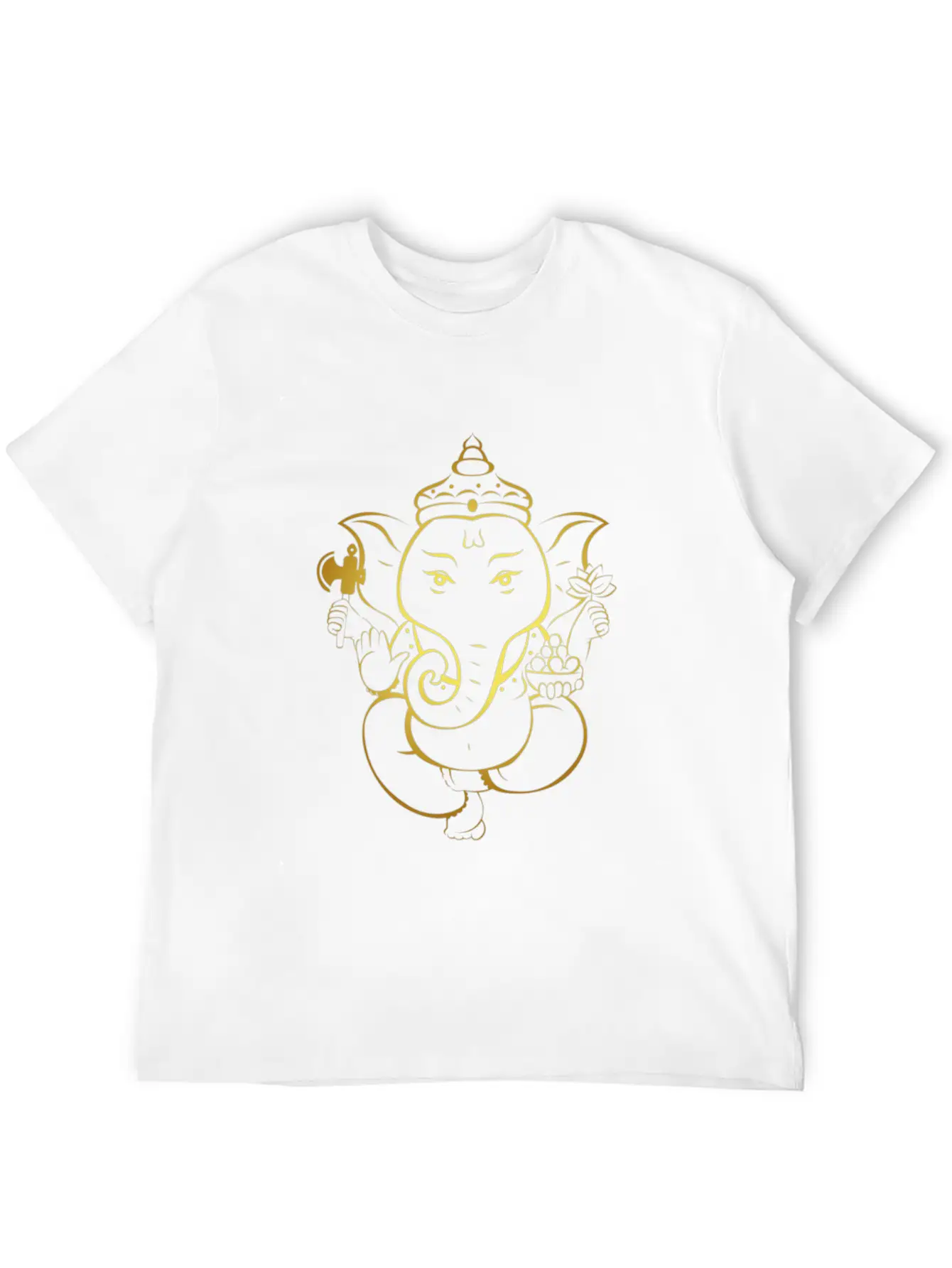Golden Elephant Classic Cotton Tee – Unisex Comfort For Any Season