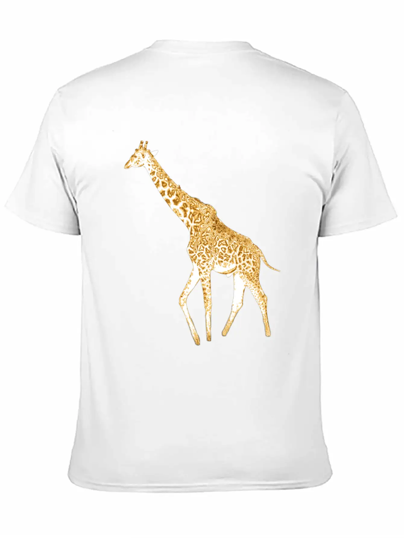 Golden Giraffe Basic Graphic T-Shirt – Daily Comfort In Soft Cotton
