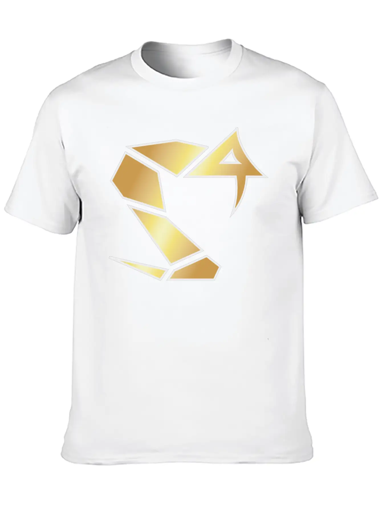 Golden Snake Print For Animal Lovers Relaxed Everyday Tee – Lightweight And Durable Cotton