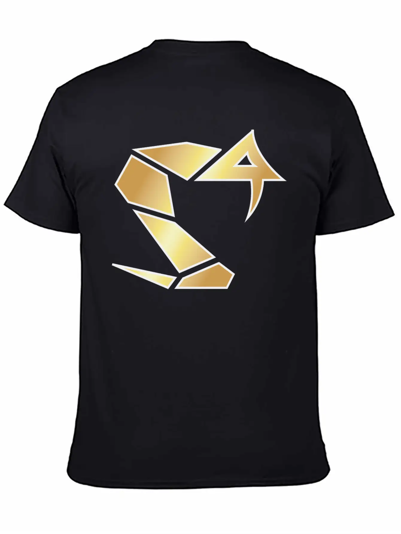 Golden Snake Print For Animal Lovers Relaxed Everyday Tee – Lightweight And Durable Cotton