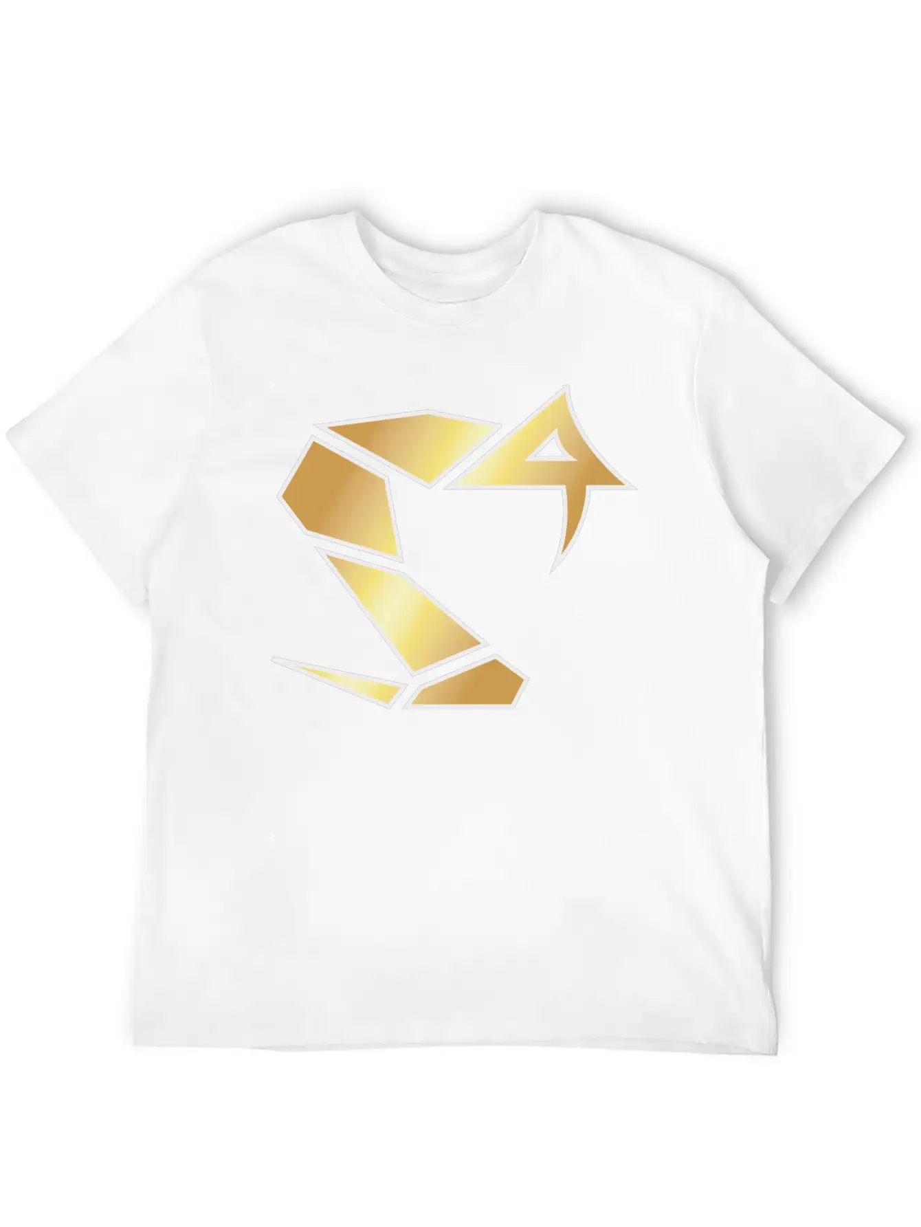 Golden Snake Print For Animal Lovers Relaxed Everyday Tee – Lightweight And Durable Cotton