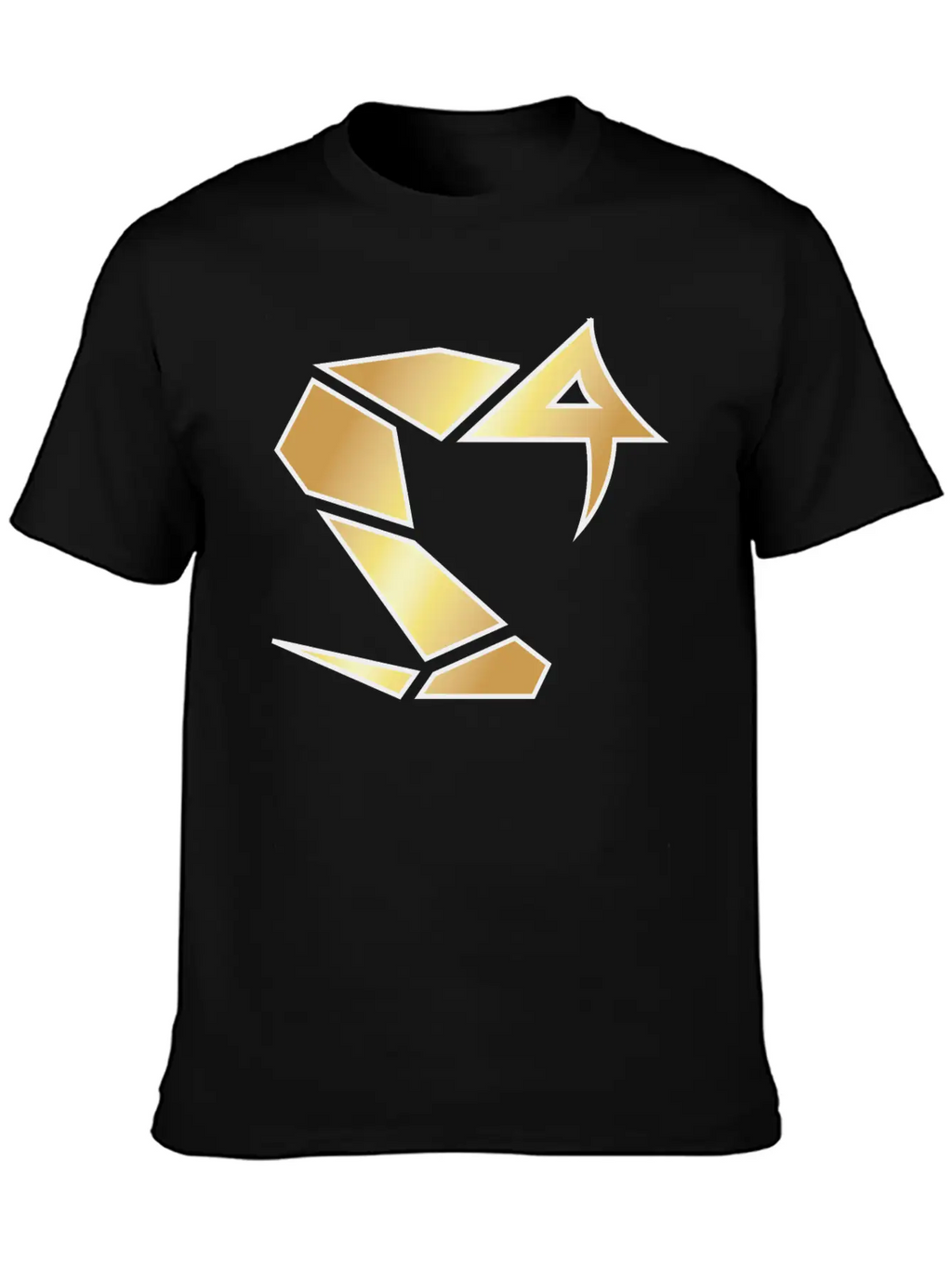 Golden Snake Print For Animal Lovers Relaxed Everyday Tee – Lightweight And Durable Cotton