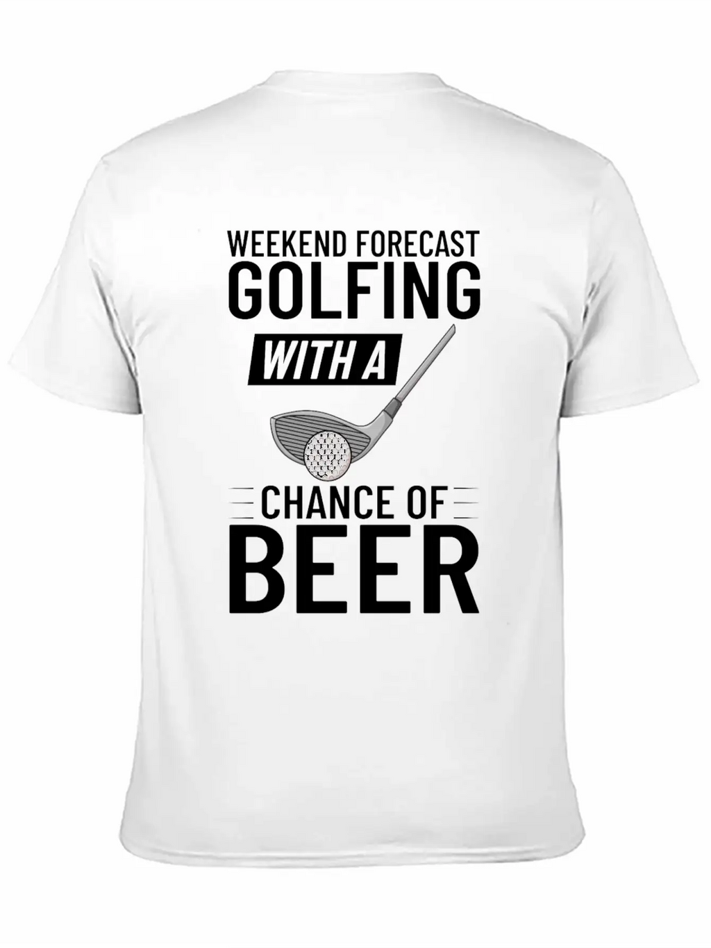 Golf Ball Golfing Player Golfer Training Beginner Breathable Soft Cotton T-Shirt – Timeless Casual Look