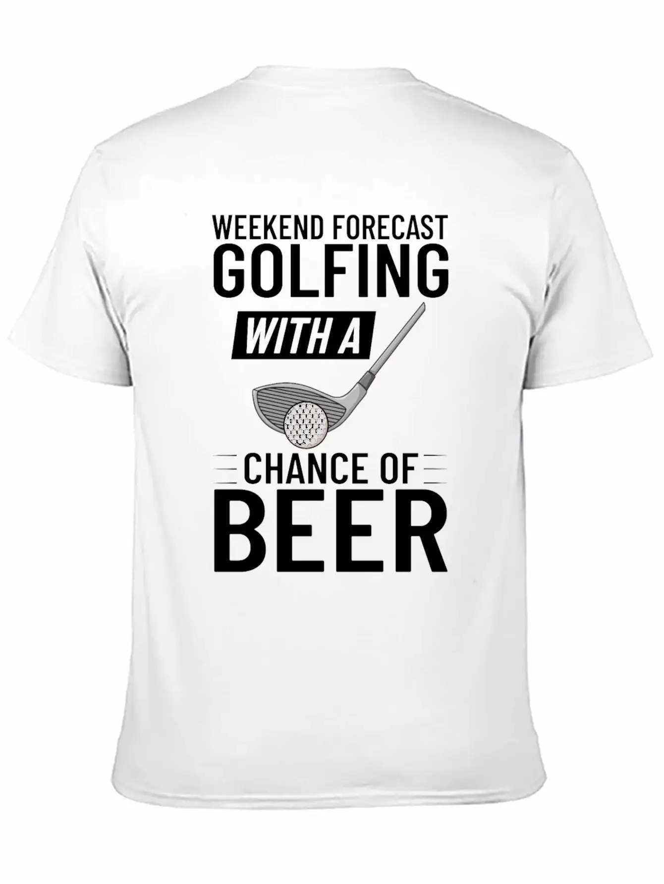 Golf Ball Golfing Player Golfer Training Beginner Breathable Soft Cotton T-Shirt – Timeless Casual Look