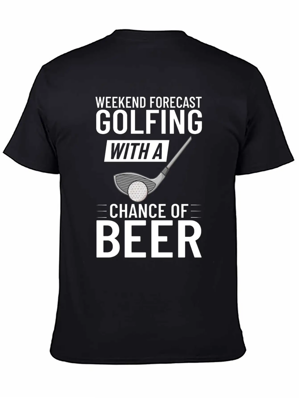 Golf Ball Golfing Player Golfer Training Beginner Breathable Soft Cotton T-Shirt – Timeless Casual Look