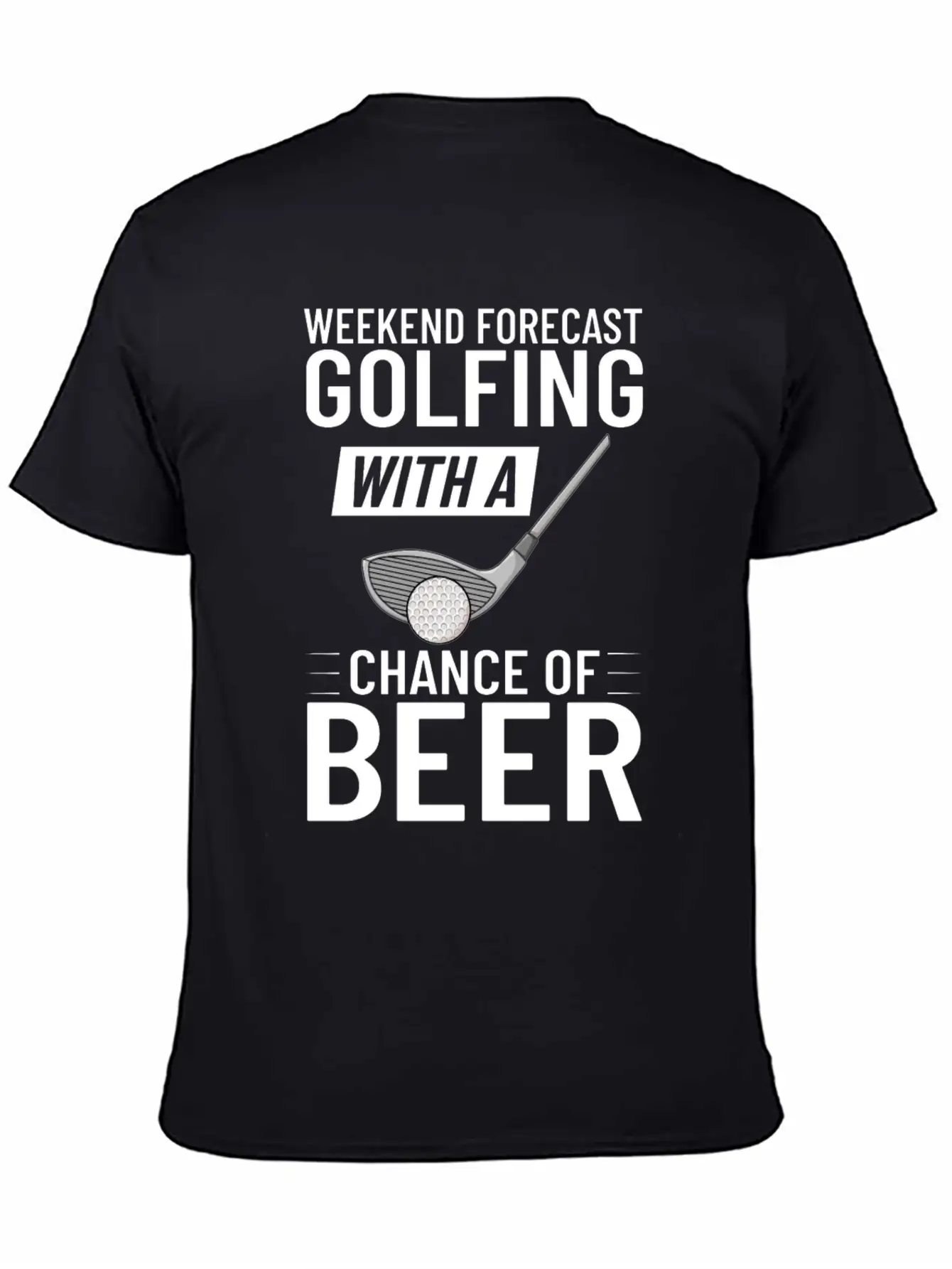 Golf Ball Golfing Player Golfer Training Beginner Breathable Soft Cotton T-Shirt – Timeless Casual Look