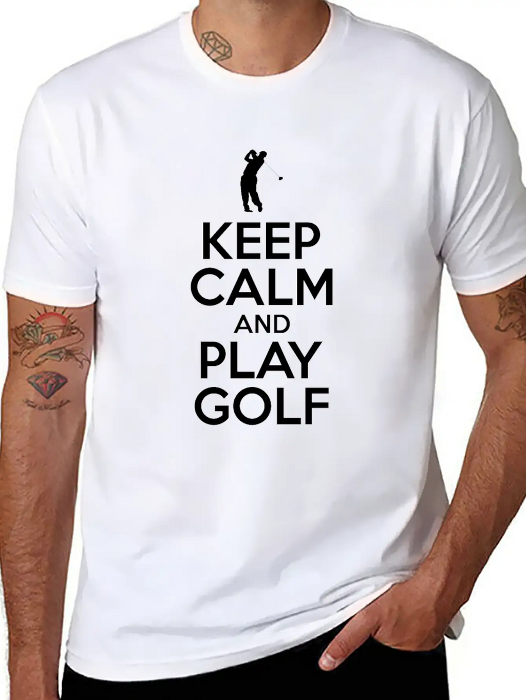 Golf Golfer Funny Essential Cotton Tee For Daily Outfits – Unisex Style