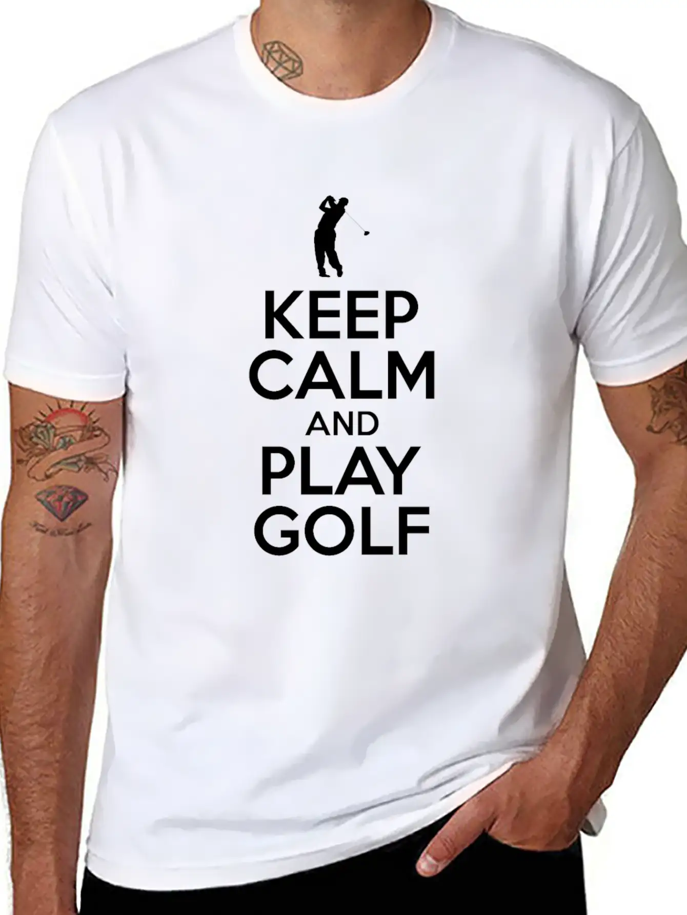 Golf Golfer Funny Essential Cotton Tee For Daily Outfits – Unisex Style
