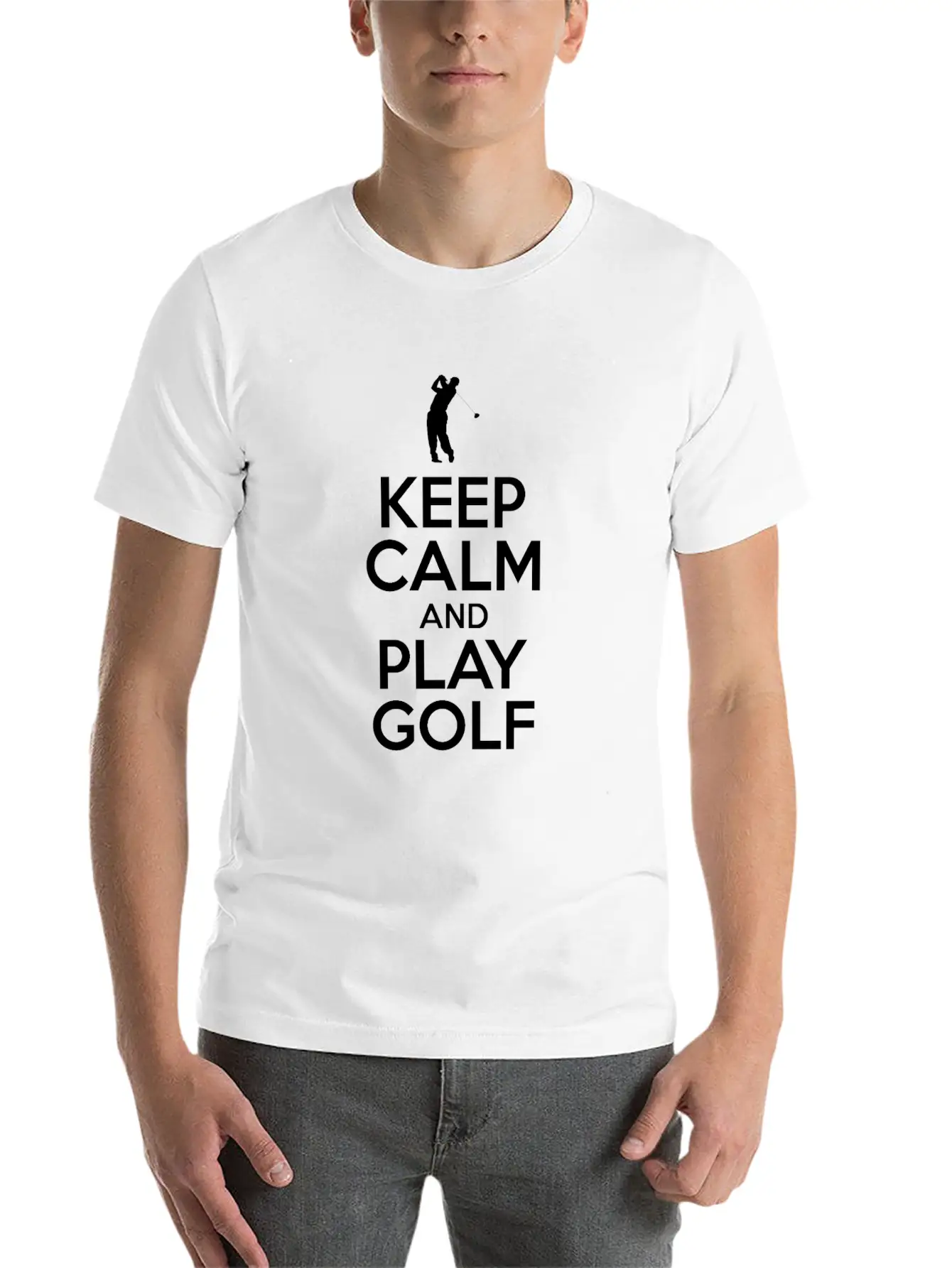 Golf Golfer Funny Essential Cotton Tee For Daily Outfits – Unisex Style