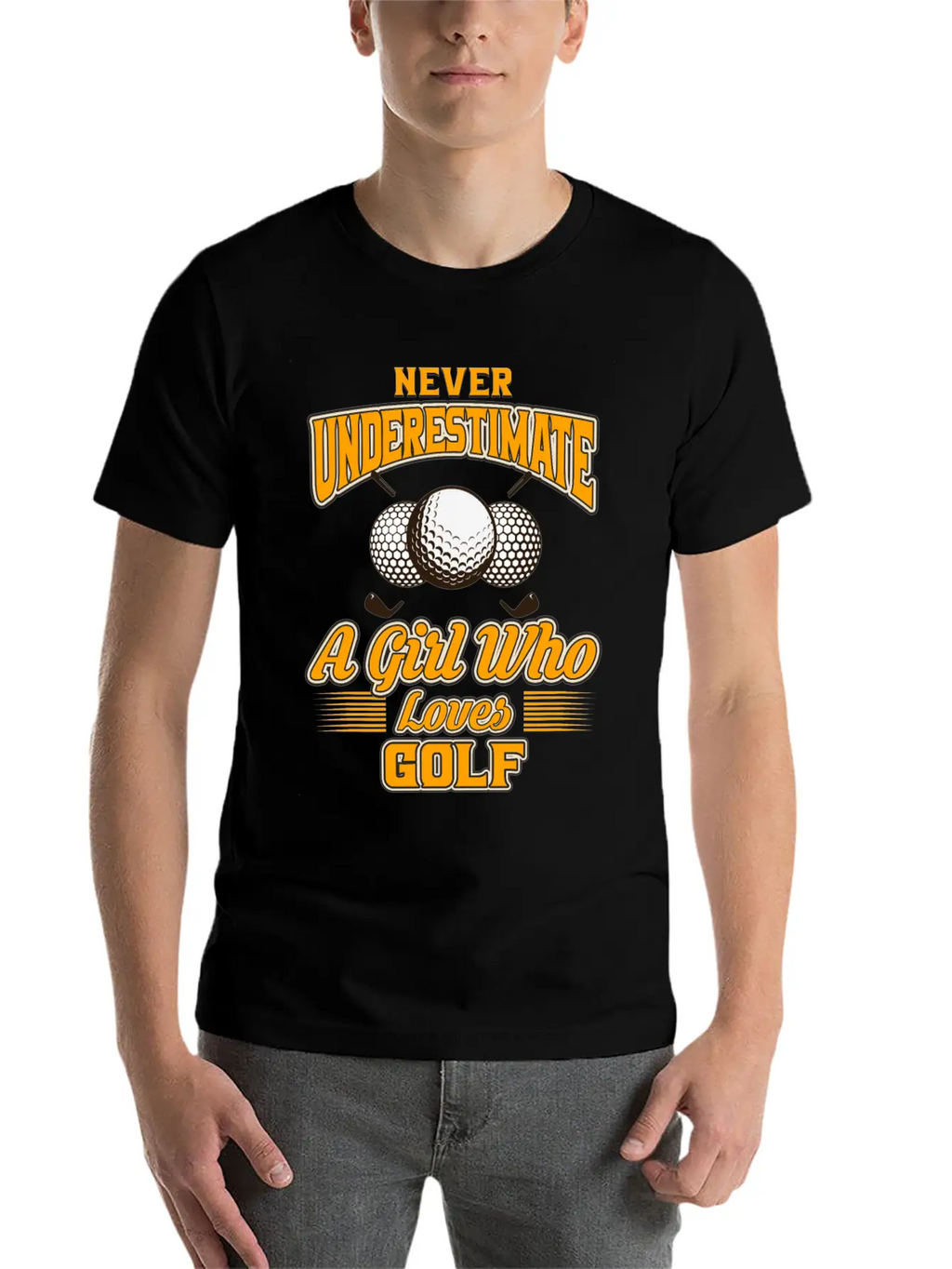 Golf Golfing Golfer Golf Course Tournament Gift Basic Graphic T-Shirt – Daily Comfort In Soft Cotton