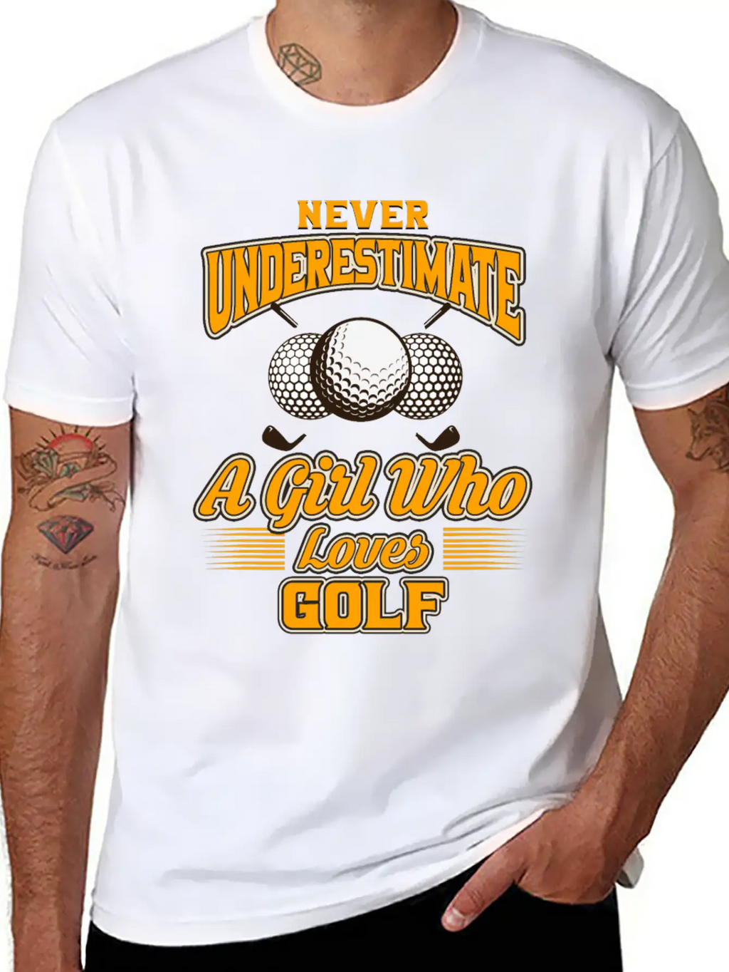 Golf Golfing Golfer Golf Course Tournament Gift Basic Graphic T-Shirt – Daily Comfort In Soft Cotton