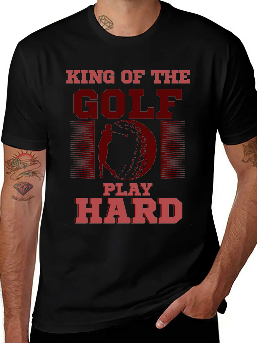 Golf Golfing Golfer Golf Course Tournament Gift Relaxed Everyday Tee – Lightweight And Durable Cotton