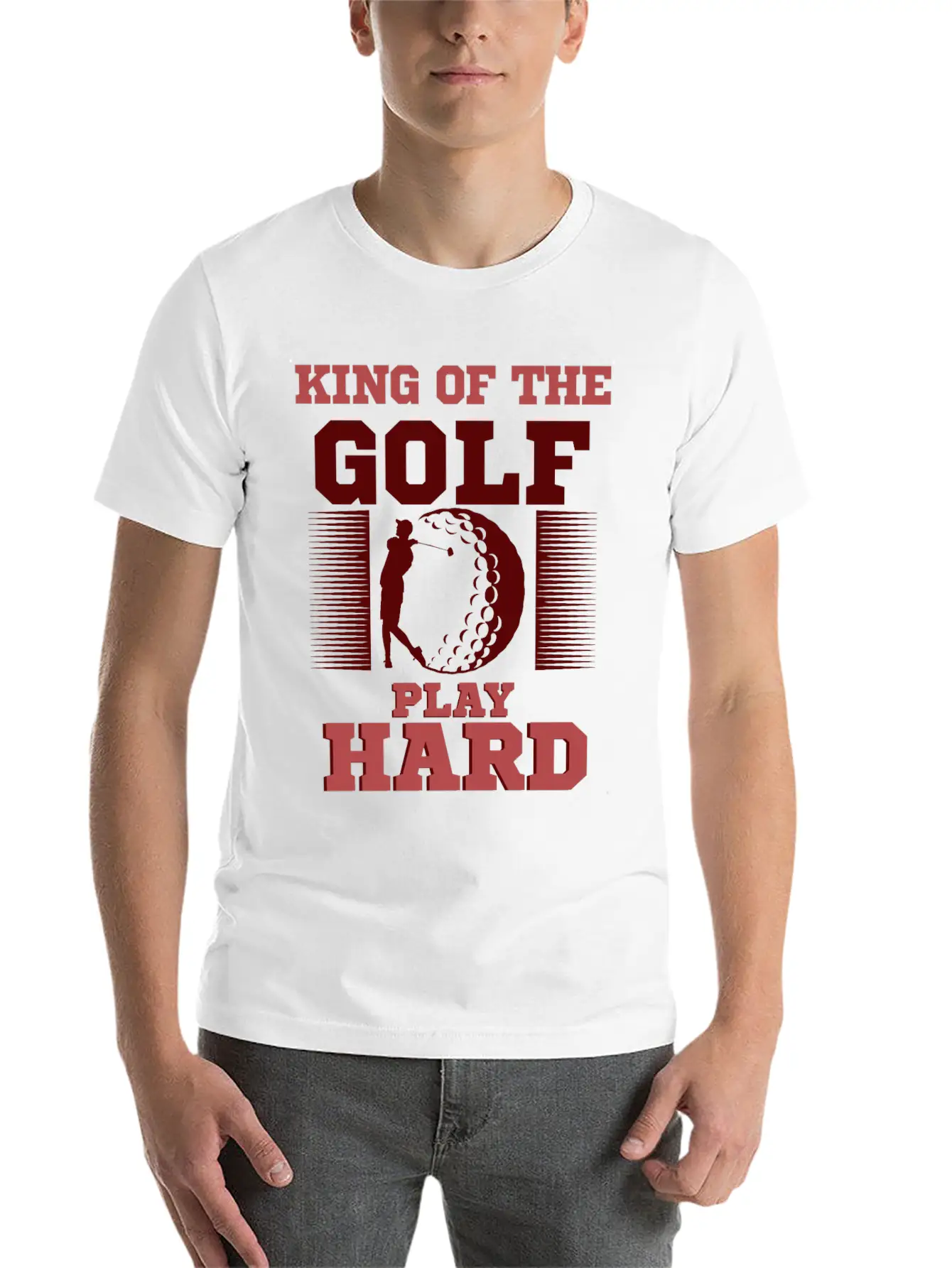 Golf Golfing Golfer Golf Course Tournament Gift Relaxed Everyday Tee – Lightweight And Durable Cotton