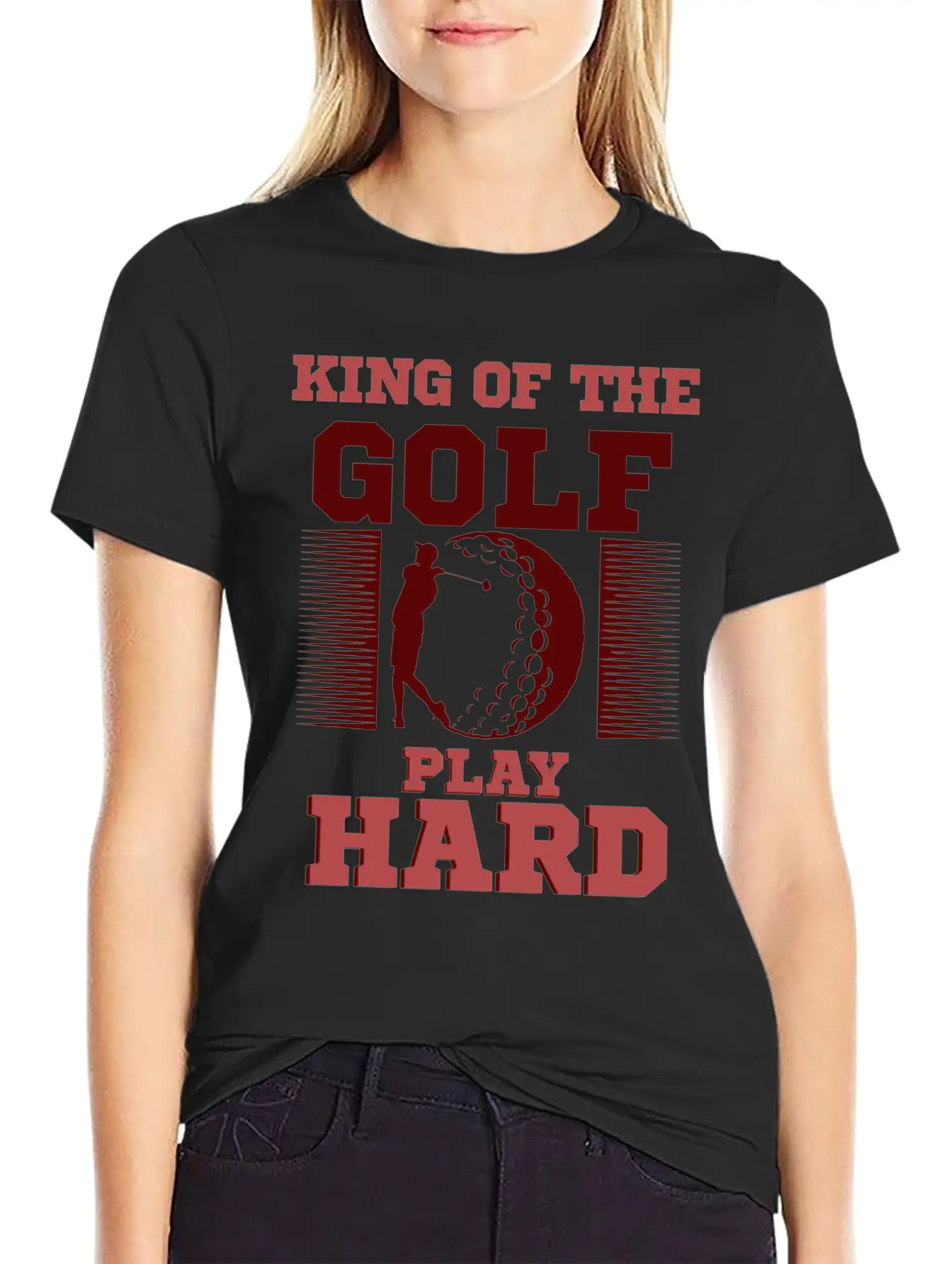 Golf Golfing Golfer Golf Course Tournament Gift Relaxed Everyday Tee – Lightweight And Durable Cotton