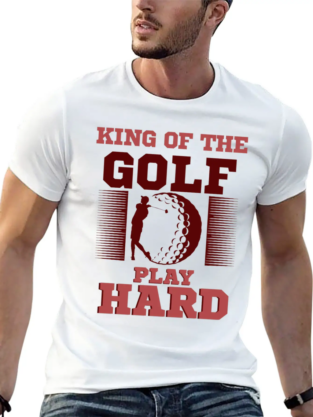 Golf Golfing Golfer Golf Course Tournament Gift Relaxed Everyday Tee – Lightweight And Durable Cotton