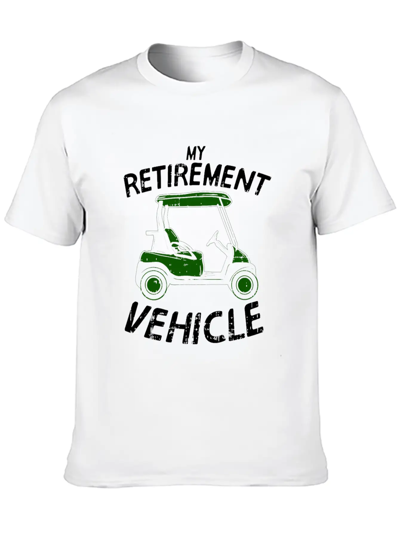 Golf - My Retirement Vehicle Stylish Everyday T-Shirt – Unisex Basic Cotton Tee