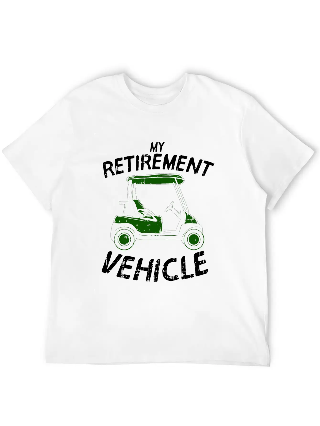 Golf - My Retirement Vehicle Stylish Everyday T-Shirt – Unisex Basic Cotton Tee
