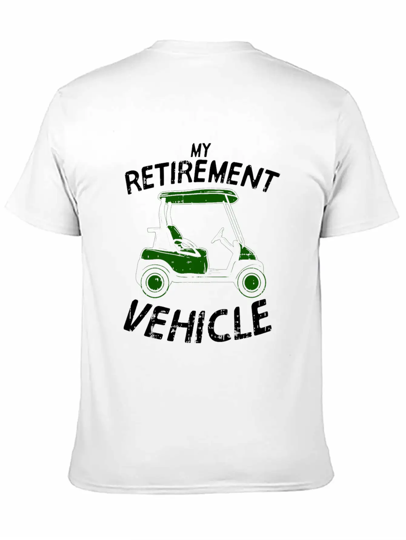 Golf - My Retirement Vehicle Stylish Everyday T-Shirt – Unisex Basic Cotton Tee