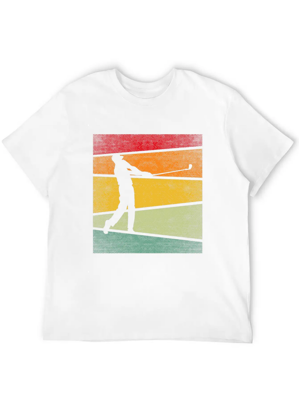 Golf Retro Breathable Graphic T-Shirt – Perfect For Casual Days