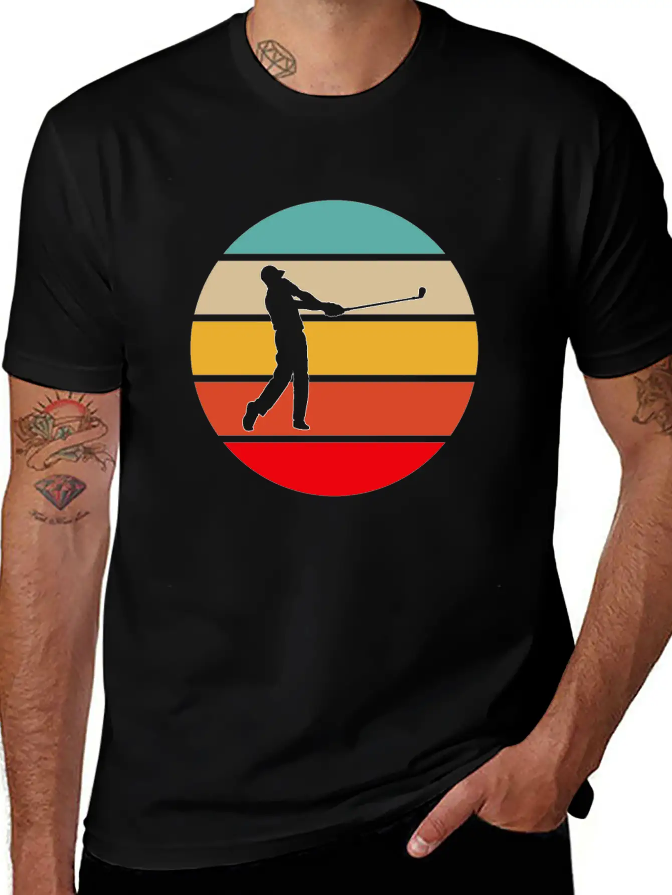 Golf Retro Relaxed Everyday Tee – Lightweight And Durable Cotton