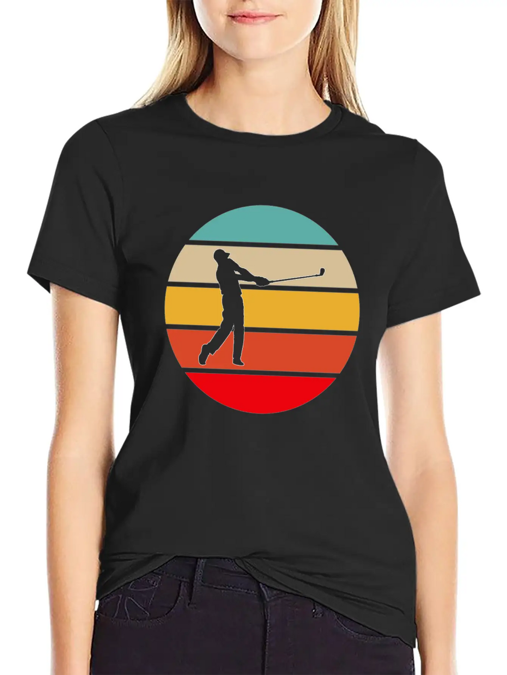 Golf Retro Relaxed Everyday Tee – Lightweight And Durable Cotton