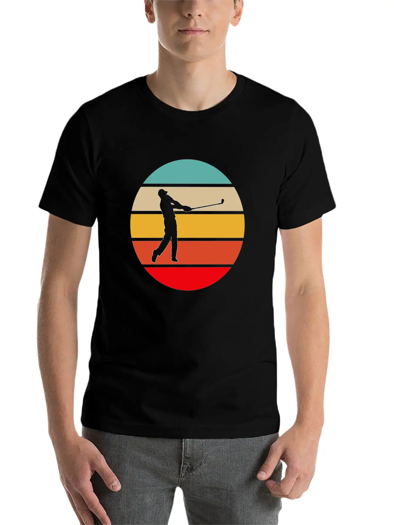 Golf Retro Relaxed Everyday Tee – Lightweight And Durable Cotton
