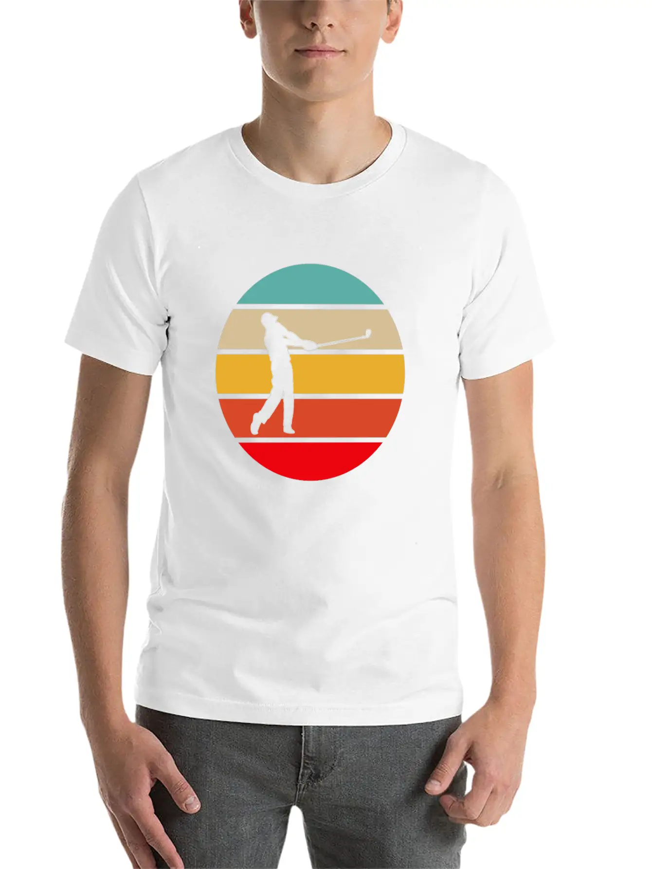 Golf Retro Relaxed Everyday Tee – Lightweight And Durable Cotton