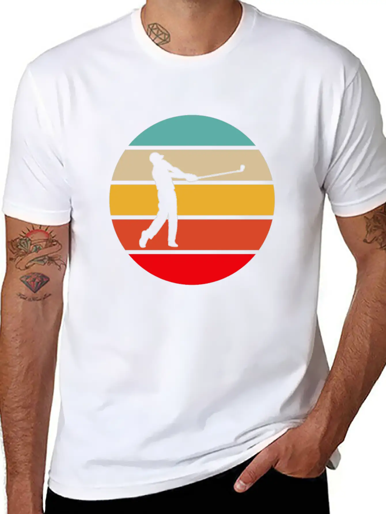 Golf Retro Relaxed Everyday Tee – Lightweight And Durable Cotton