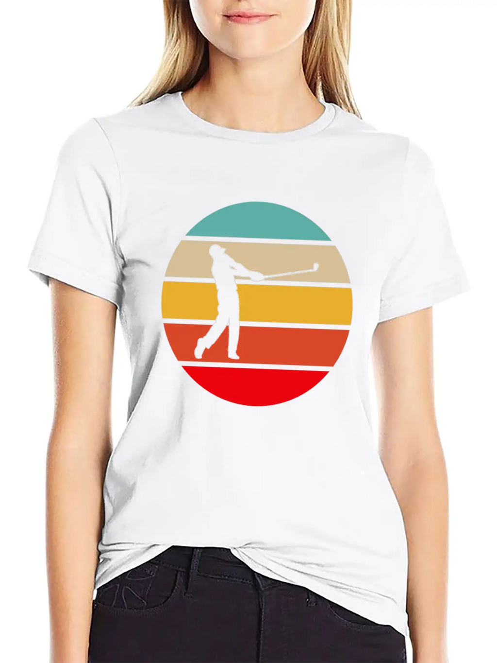 Golf Retro Relaxed Everyday Tee – Lightweight And Durable Cotton