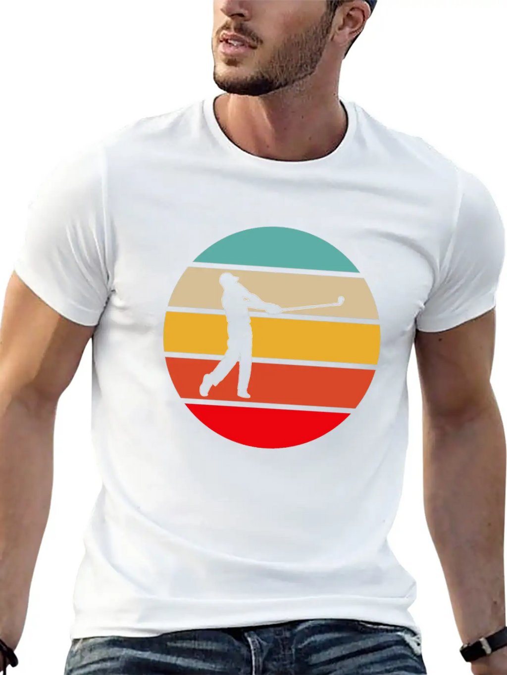 Golf Retro Relaxed Everyday Tee – Lightweight And Durable Cotton