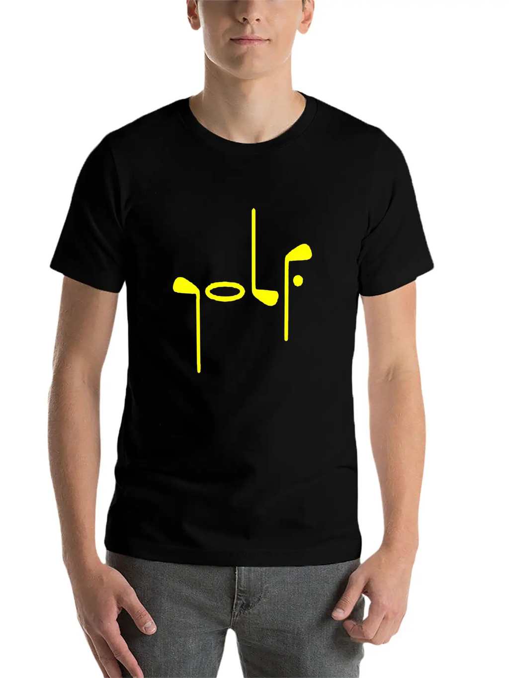 Golf Style Breathable Graphic T-Shirt – Perfect For Casual Days