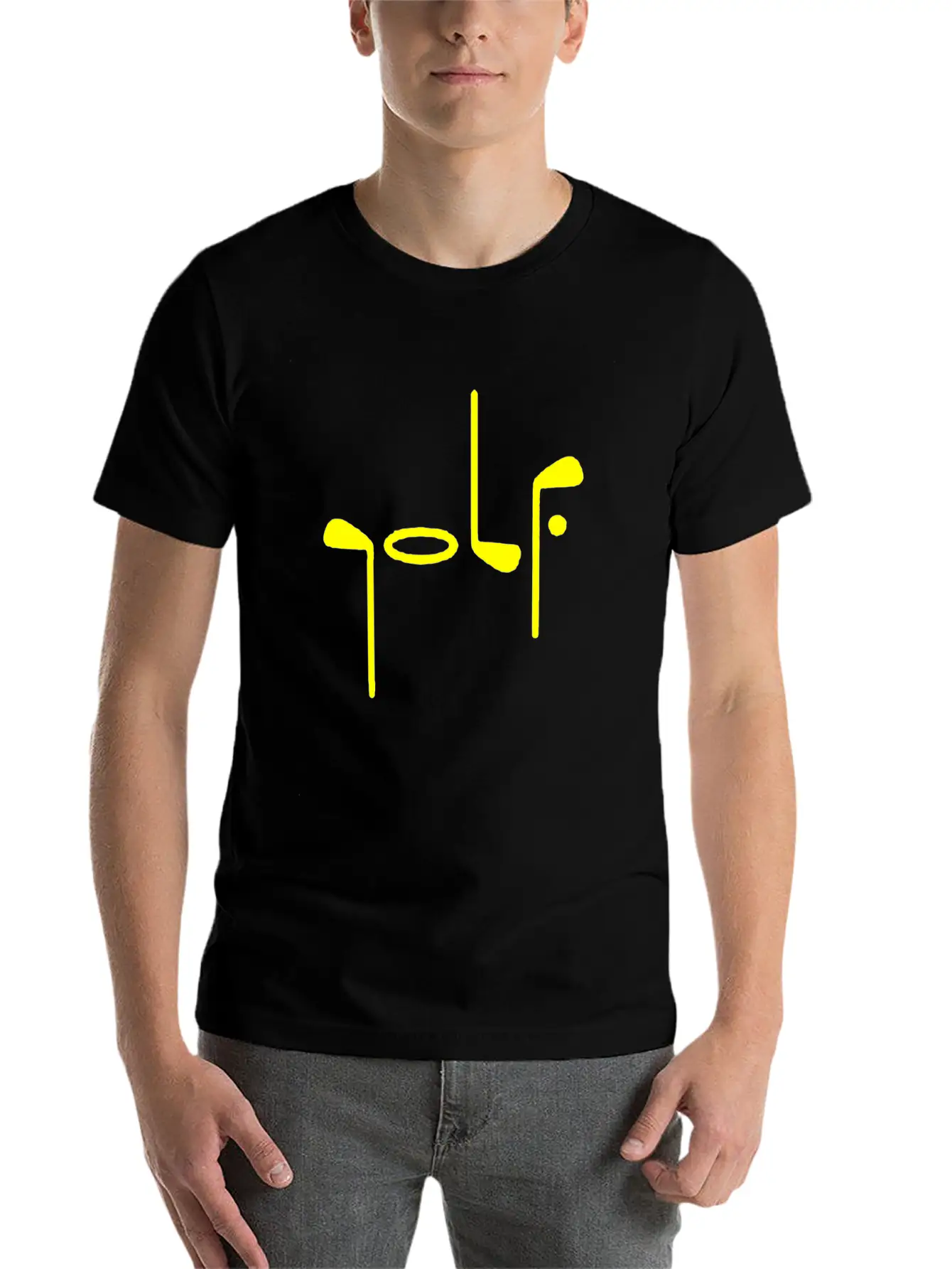 Golf Style Breathable Graphic T-Shirt – Perfect For Casual Days
