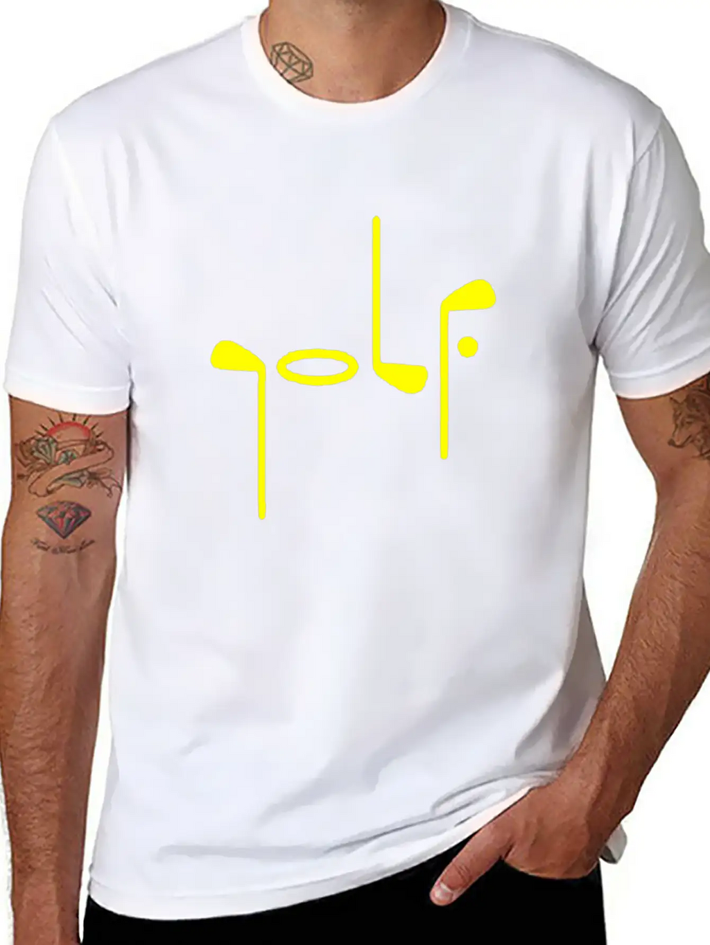 Golf Style Breathable Graphic T-Shirt – Perfect For Casual Days