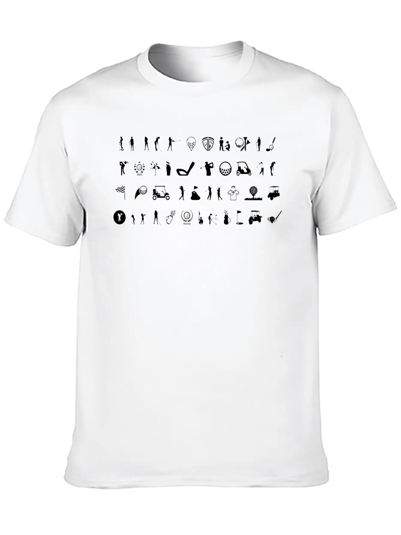 Golf Unisex Casual T-Shirt – Clean Design For Daily Comfort