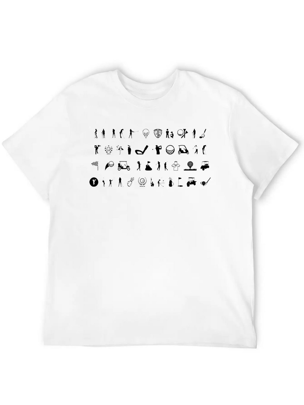 Golf Unisex Casual T-Shirt – Clean Design For Daily Comfort