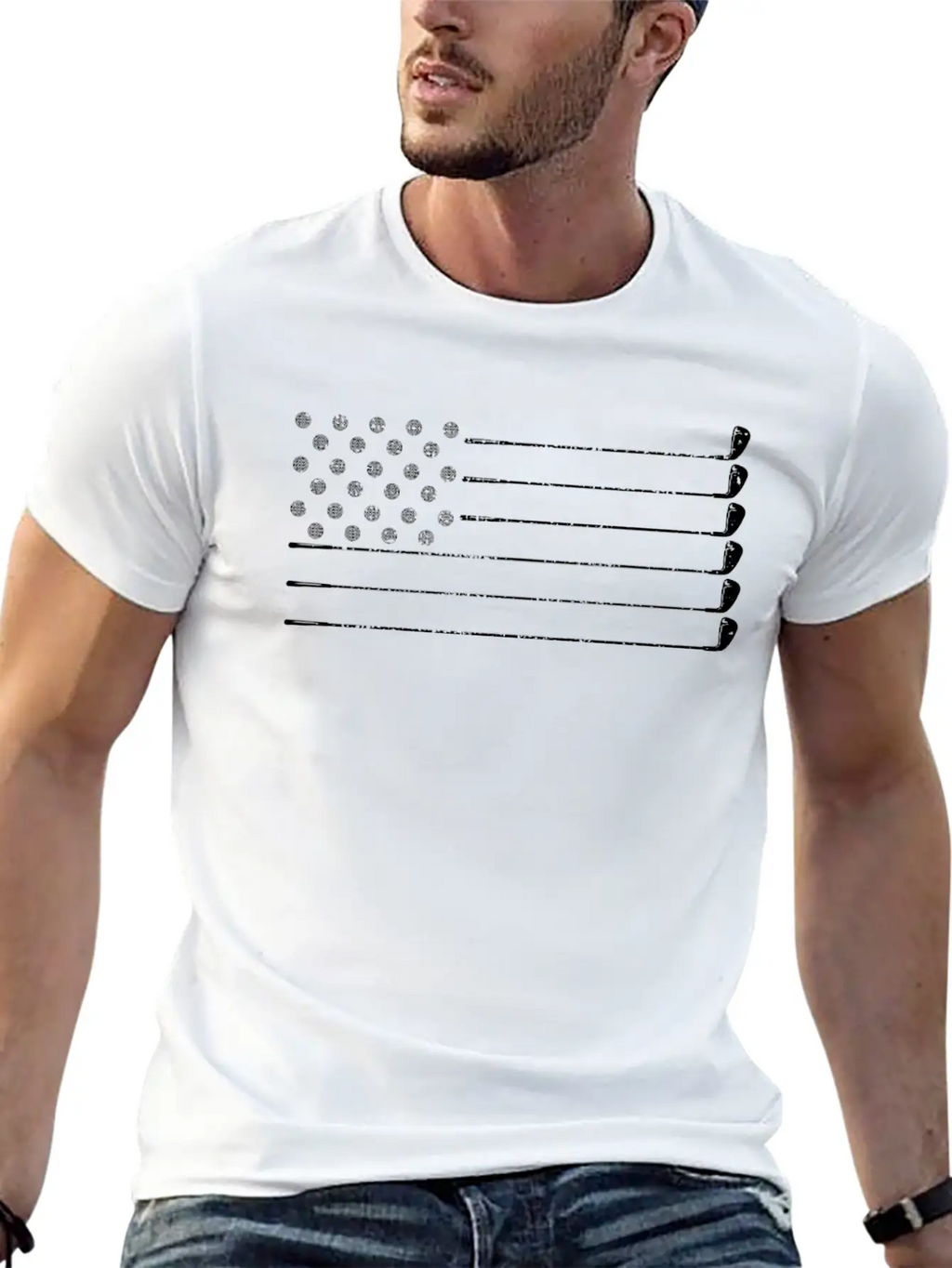 Golf USA Breathable Graphic T-Shirt – Perfect For Casual Days